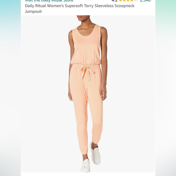 Women’s Terry super soft jump suit size medium in black. - Picture 7 of 11